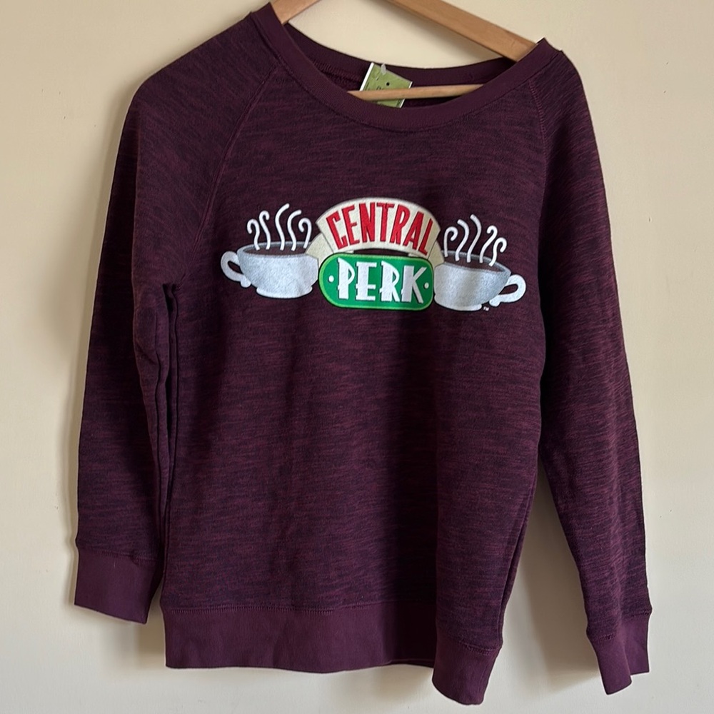 Central Perk Women's Maroon Sweater